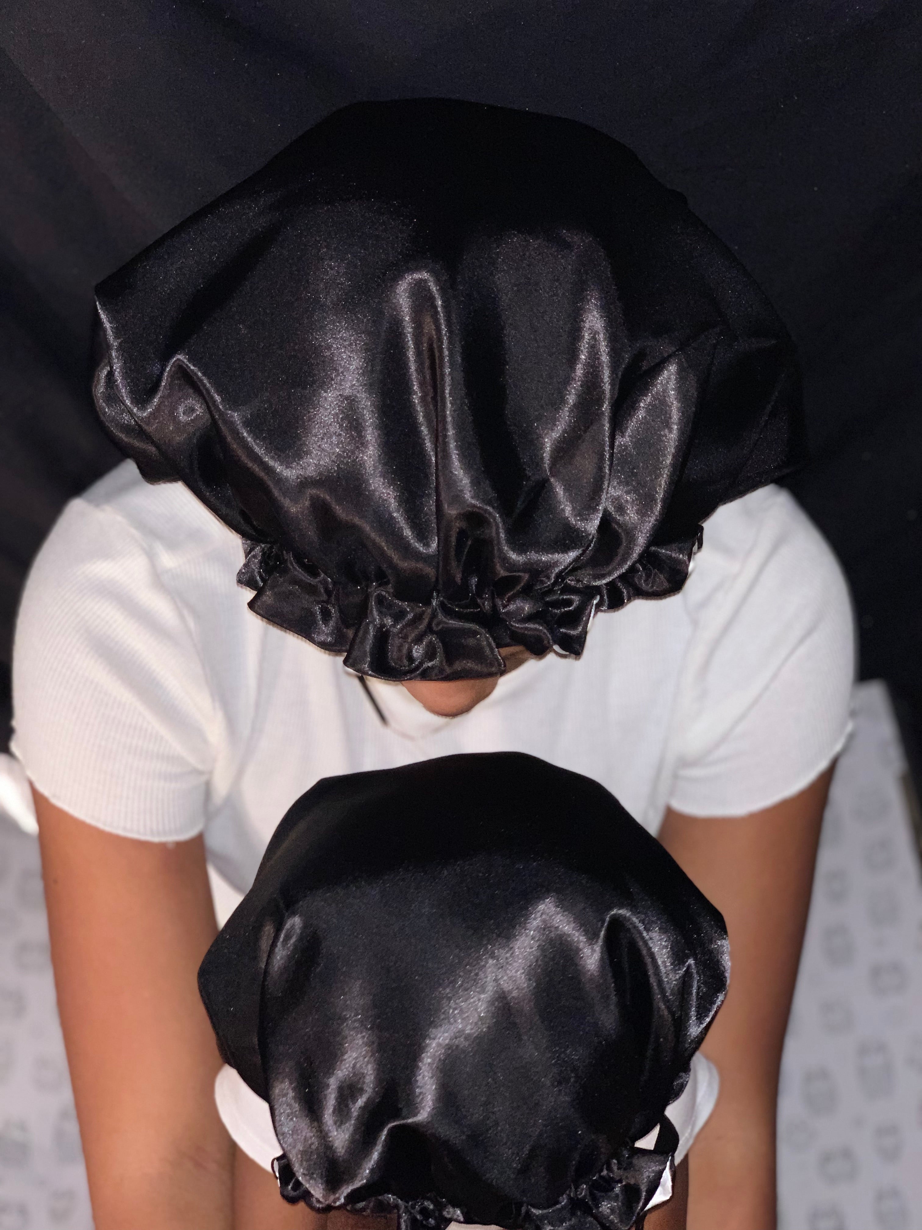 “Black” Silk Bonnet