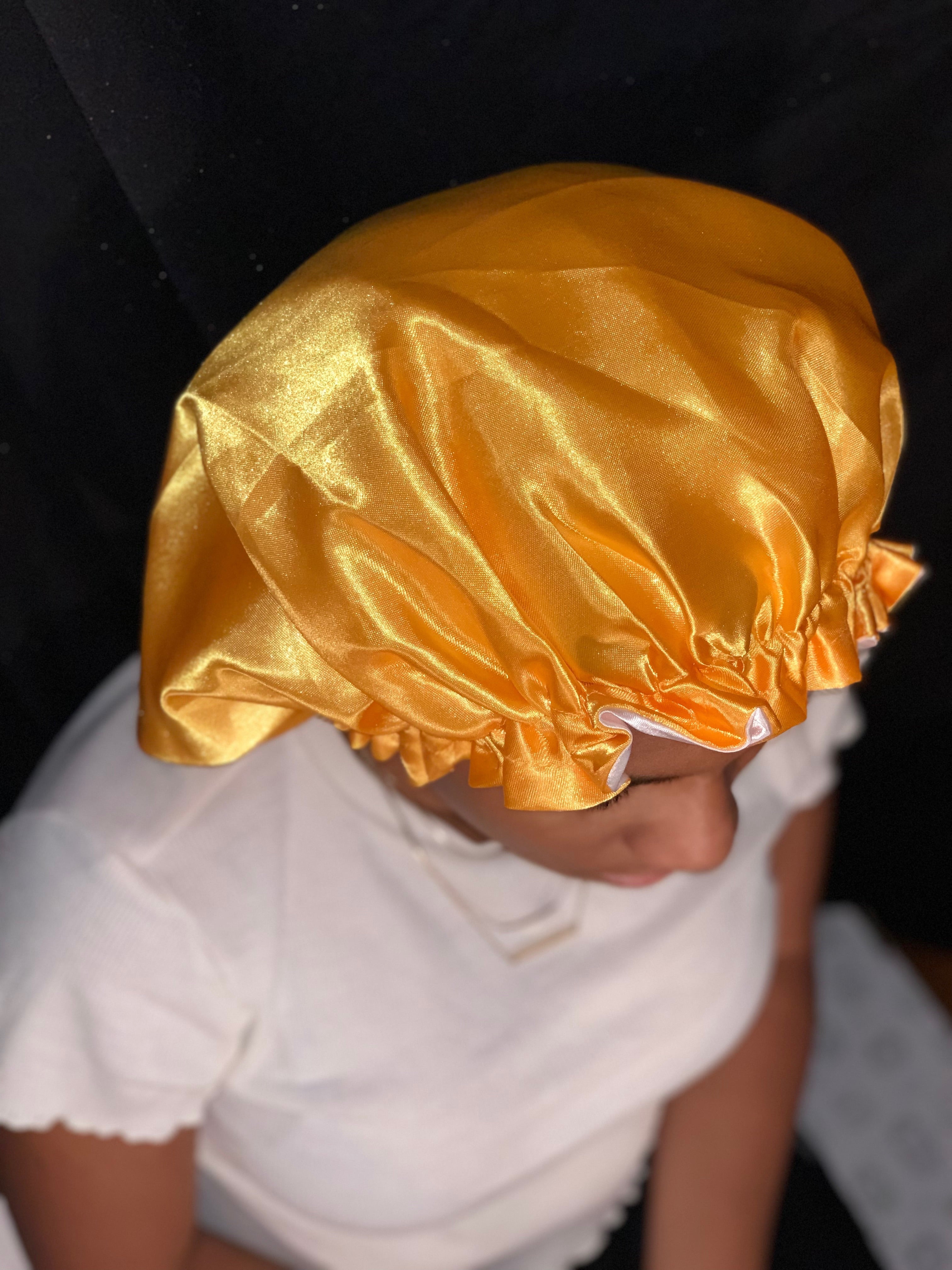 “Gold” Silk Bonnet