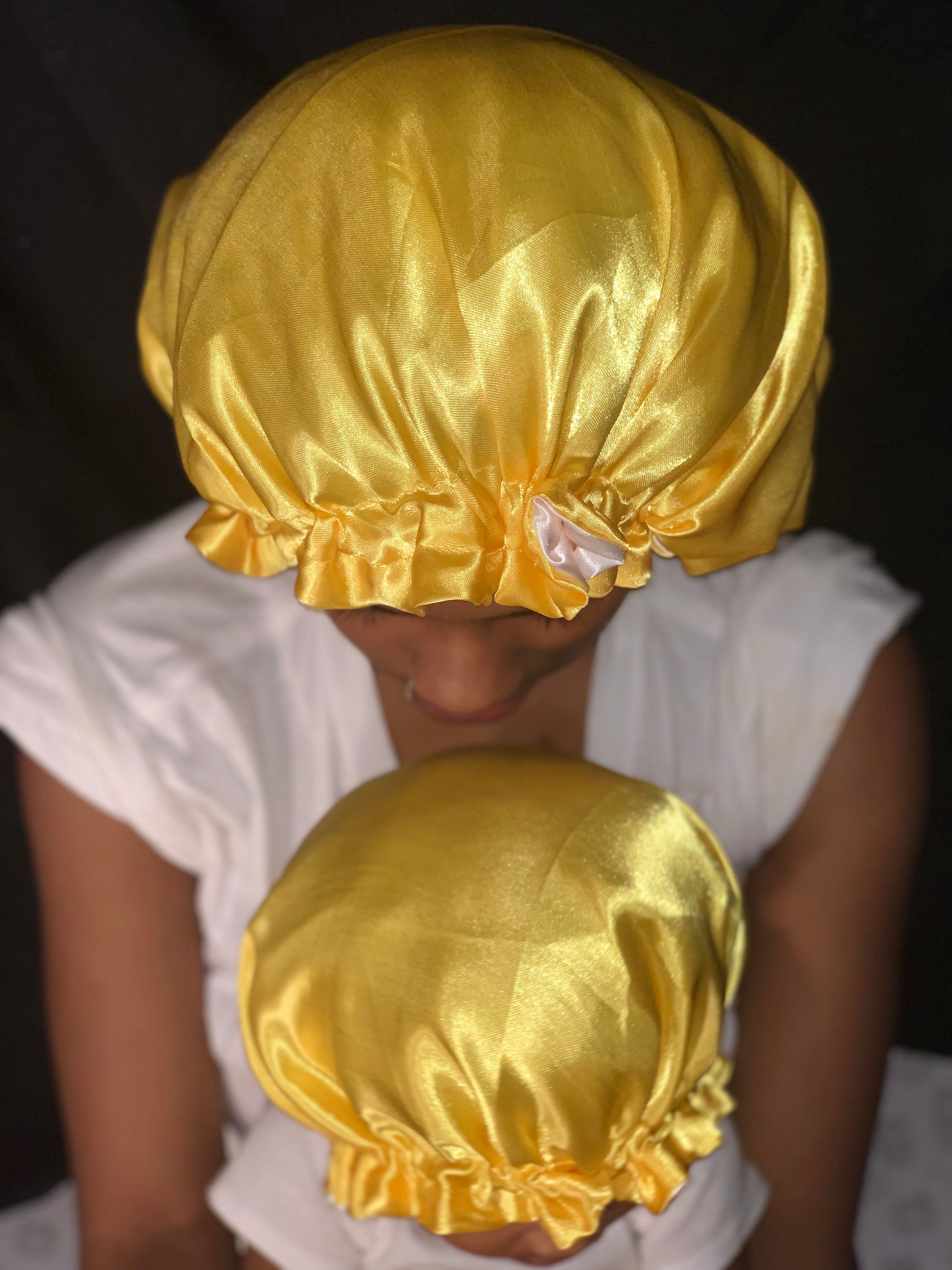 “Yellow” Silk Bonnet