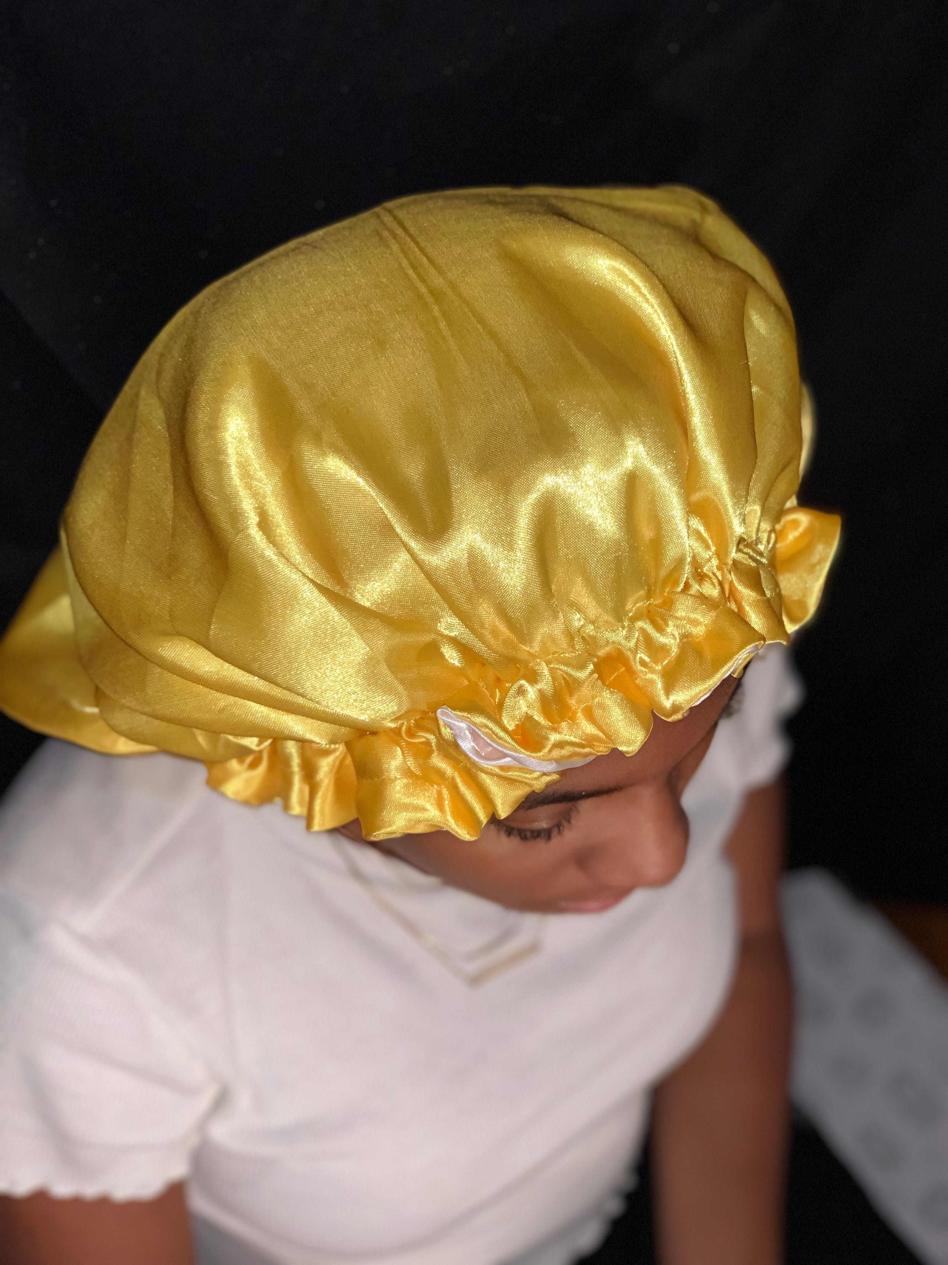 “Yellow” Silk Bonnet