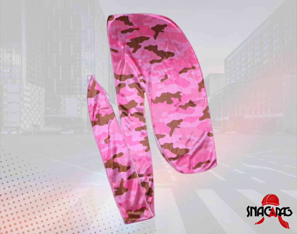 Silk “Pink Camouflage” SnagARag
